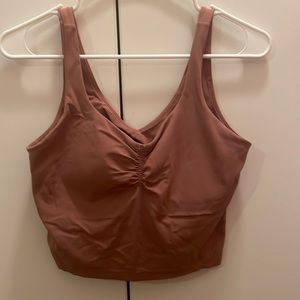 Lululemon align scrunch tank